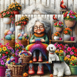 Grandma’s Cozy Knit Jigsaw Puzzle 1000 Pieces