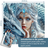 Snow Realm Guardian Jigsaw Puzzle 1000 Pieces