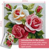 Mosaic Flower Jigsaw Puzzle 1000 Pieces