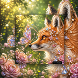 Diamond Fox Kiss Jigsaw Puzzle 1000 Pieces