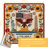 Stars, Stripes & Libertys Jigsaw Puzzle 1000 Pieces
