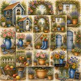 Sunlit Garden Montage Jigsaw Puzzle 1000 Pieces