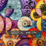 Colorful Oil Umbrellas Jigsaw Puzzle 1000 Pieces