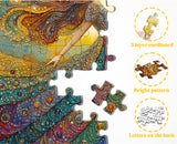 Gemstone Woman Jigsaw Puzzle 1000 Pieces