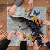 Butterfly Lady Jigsaw Puzzle 1000 Pieces