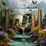 Dreamlike Book Realm Jigsaw Puzzle 1000 Pieces