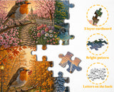 Seasons’ Chirp Jigsaw Puzzle 1000 Pieces