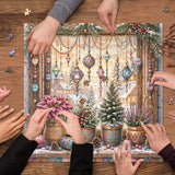 Snowy Light Gl Jigsaw Puzzle 1000 Pieces