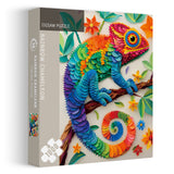 Rainbow Chameleon Jigsaw Puzzle 1000 Pieces