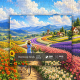 Blooming Fields Jigsaw Puzzle 1000 Pieces