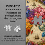 Floral Terra Jigsaw Puzzle 1000 Pieces