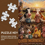 Barnyard Morn Jigsaw Puzzle 1000 Pieces