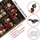 Christmas Bookshelf Jigsaw Puzzle 1000 Pieces