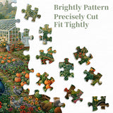 Fruitful Yard Jigsaw Puzzle 1000 Pieces