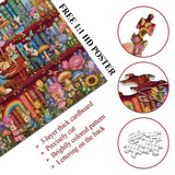 Fairy Bookshelf Jigsaw Puzzle 1000 Pieces