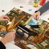 Music Salon Jigsaw Puzzle 1000 Pieces