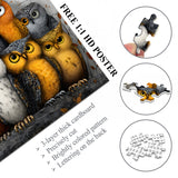 Whimsical Owls Jigsaw Puzzle 1000 Pieces