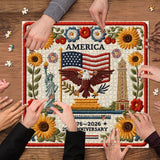 Stars, Stripes & Libertys Jigsaw Puzzle 1000 Pieces