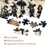 Raven Night Girls Jigsaw Puzzle 1000 Pieces