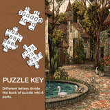 Serene Fountain Jigsaw Puzzle 1000 Pieces