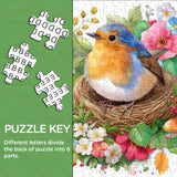 Garden Robin Jigsaw Puzzle 1000 Pieces