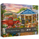 When Flowers Bloom Jigsaw Puzzle 1000 Pieces