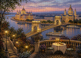 City at Dusk  Jigsaw Puzzle 1000 Pieces