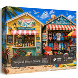 Tropical Beach Shack Jigsaw Puzzle 1000 Pieces