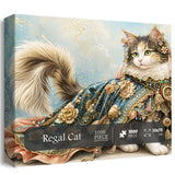 Regal Cat Jigsaw Puzzle 1000 Pieces