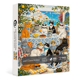 Cats' Coastal Holiday Jigsaw Puzzle 1000 Pieces