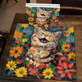 Impressionist Cat Jigsaw Puzzle 1000 Pieces