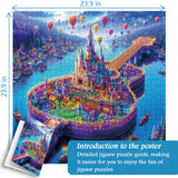 Guitar Island Jigsaw Puzzle 1000 Pieces