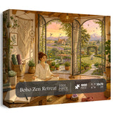 Boho Zen Retreat Jigsaw Puzzle 1000 Pieces