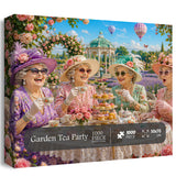 Garden Tea Party Jigsaw Puzzle 1000 Pieces