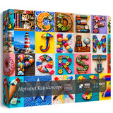 Alphabet Kaleidoscope Jigsaw Puzzle 1000 Pieces