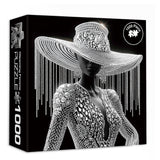 Gleaming Femme Jigsaw Puzzle 1000 Pieces