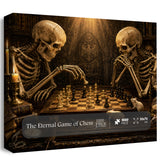 The Endless Game of Chess Jigsaw Puzzle 1000 Pieces