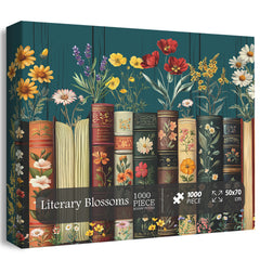 BLOSSOMS 永遠書館 Literary Blossoms Jigsaw Puzzle 1000 Pieces – bboldin