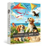 Beach Pets & Kites Jigsaw Puzzle 1000 Pieces