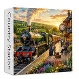 Country Station Jigsaw Puzzle 1000 Pieces