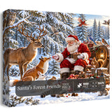 Santa’s Forest Friends Jigsaw Puzzle 1000 Pieces