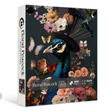 Floral Peacock Jigsaw Puzzle 1000 Pieces