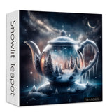 Snowlit Teapot Jigsaw Puzzle 1000 Pieces