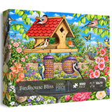 Birdhouse Bliss Jigsaw Puzzle 1000 Pieces