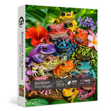 Rainforest Frog Swarm Jigsaw Puzzle 1000 Pieces