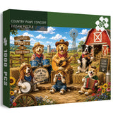 Country Paws Concert Jigsaw Puzzle 1000 Pieces
