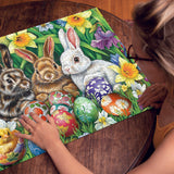 Rabbit Paradise Jigsaw Puzzle 1000 Pieces