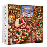 Stitchy Christmas Jigsaw Puzzle 1000 Pieces