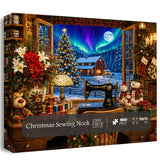 Christmas Sewing Nook Jigsaw Puzzle 1000 Pieces