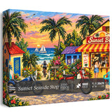 Sunset Seaside Stop Jigsaw Puzzle 1000 Pieces
